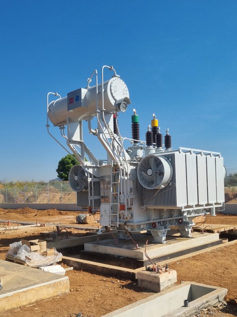 Montagem de Transformador 20MVA/60kV
