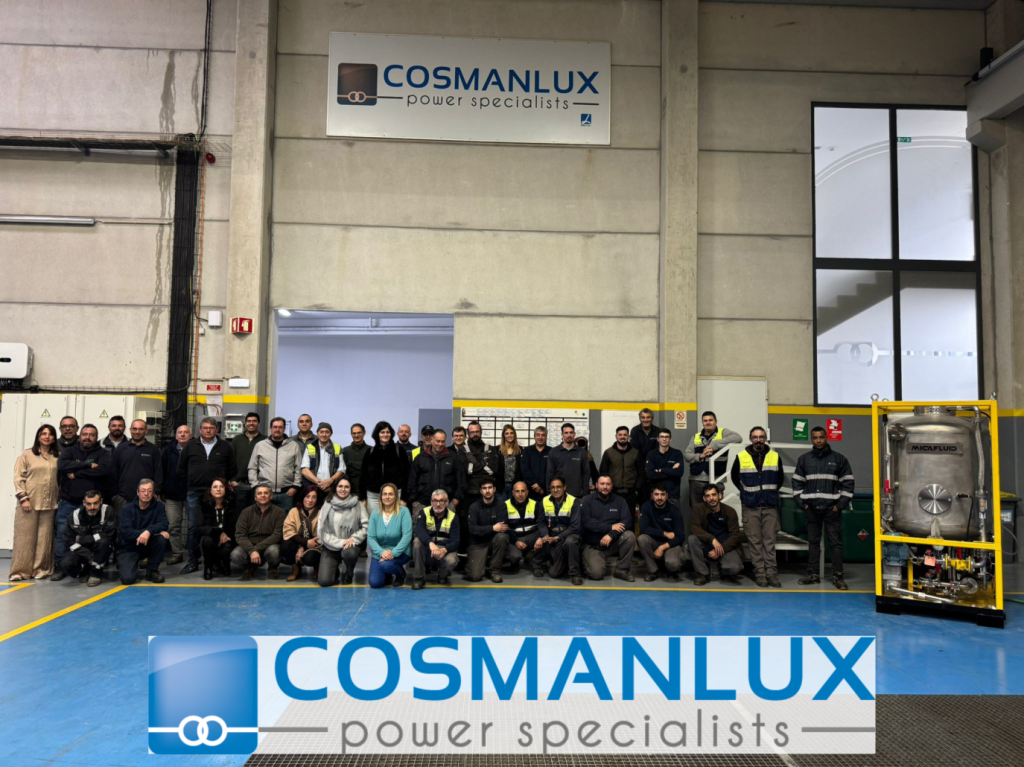 Equipa e instalações operacionais da Cosmanlux