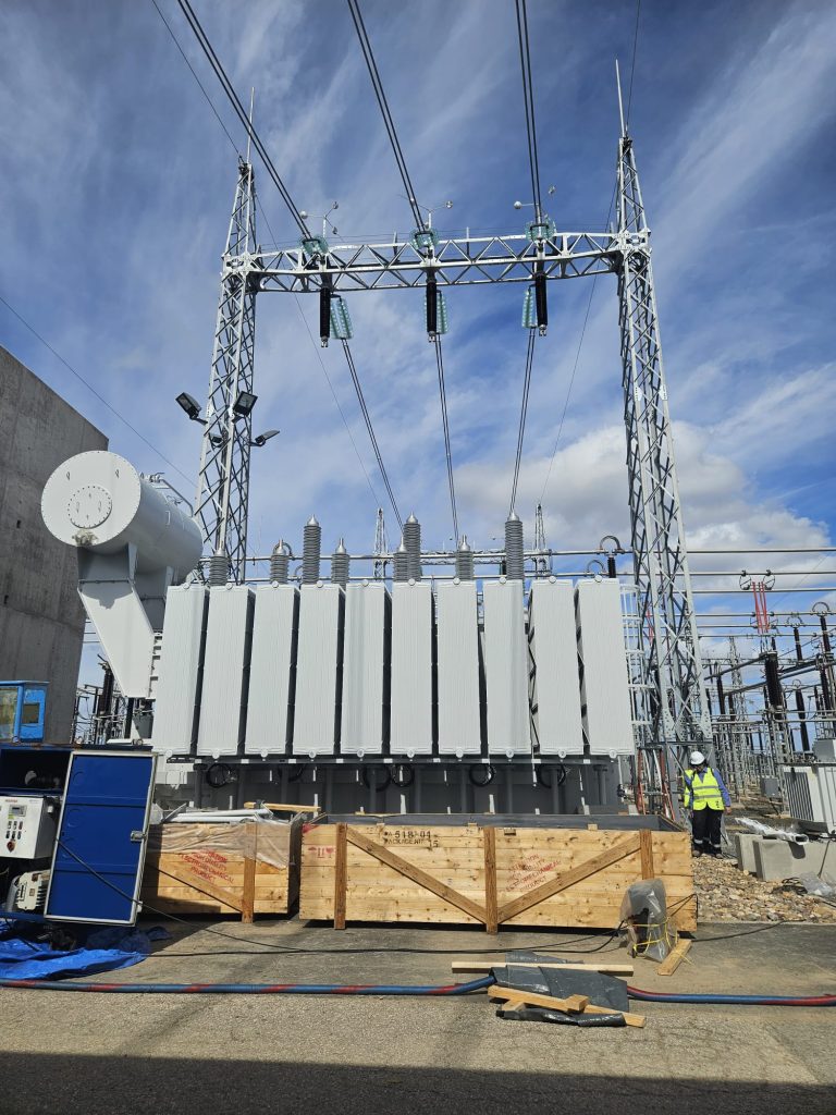 Montagem de Transformador de Potência 126MVA / 150kV